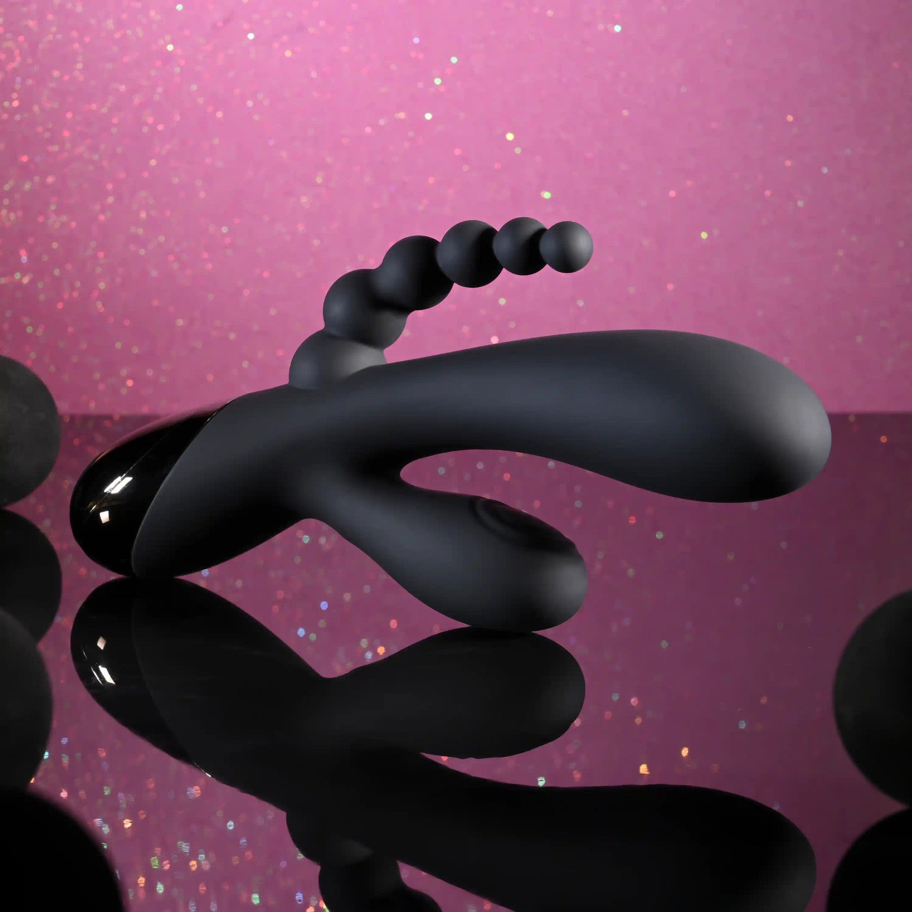 Selopa Triple Aces Rechargeable Silicone Triple Rabbit Vibrator