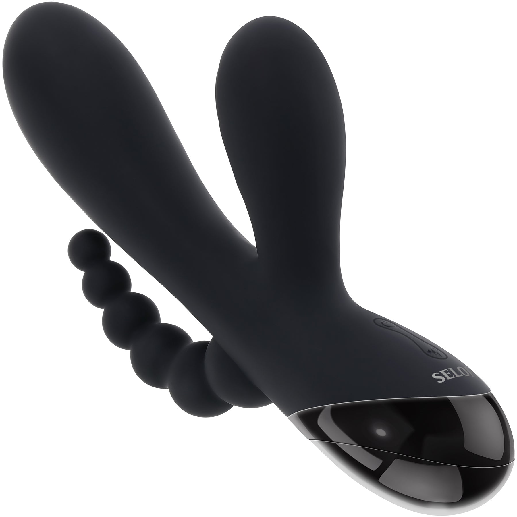 Selopa Triple Aces Rechargeable Silicone Triple Rabbit Vibrator