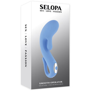 Selopa Smooth Operator Rechargeable Silicone G-Spot Vibrator By Evolved Novelties