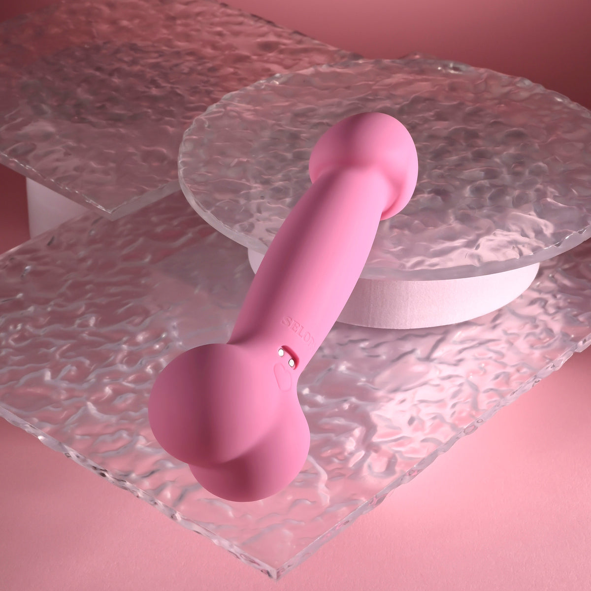 Selopa A Bit Nutty Rechargeable Silicone Vibrator With Balls