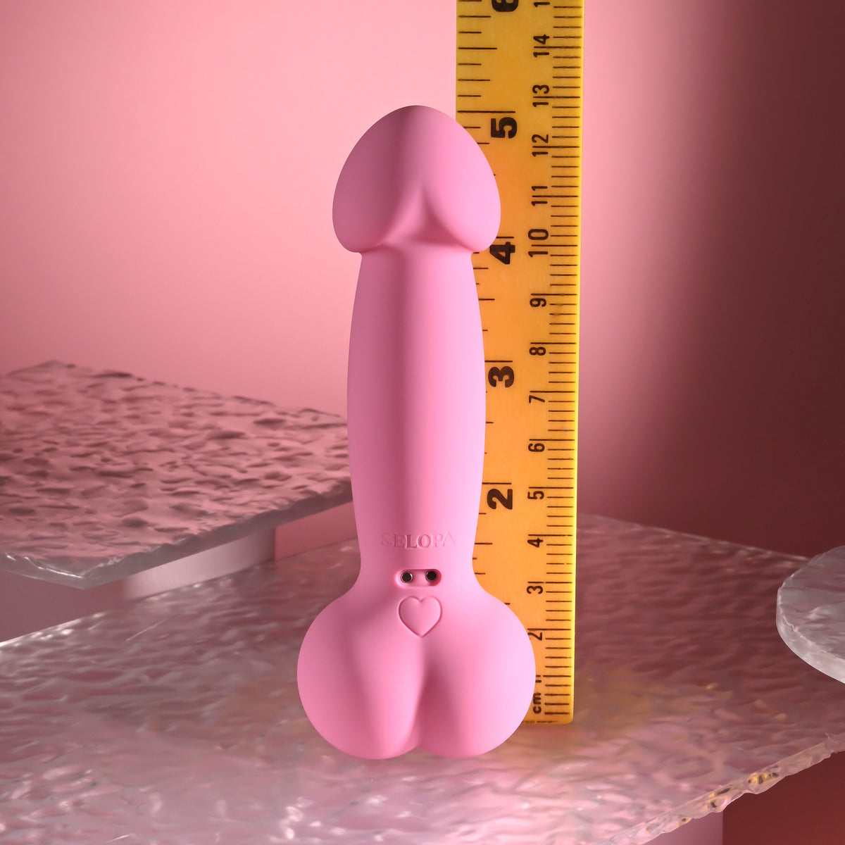 Selopa A Bit Nutty Rechargeable Silicone Vibrator With Balls