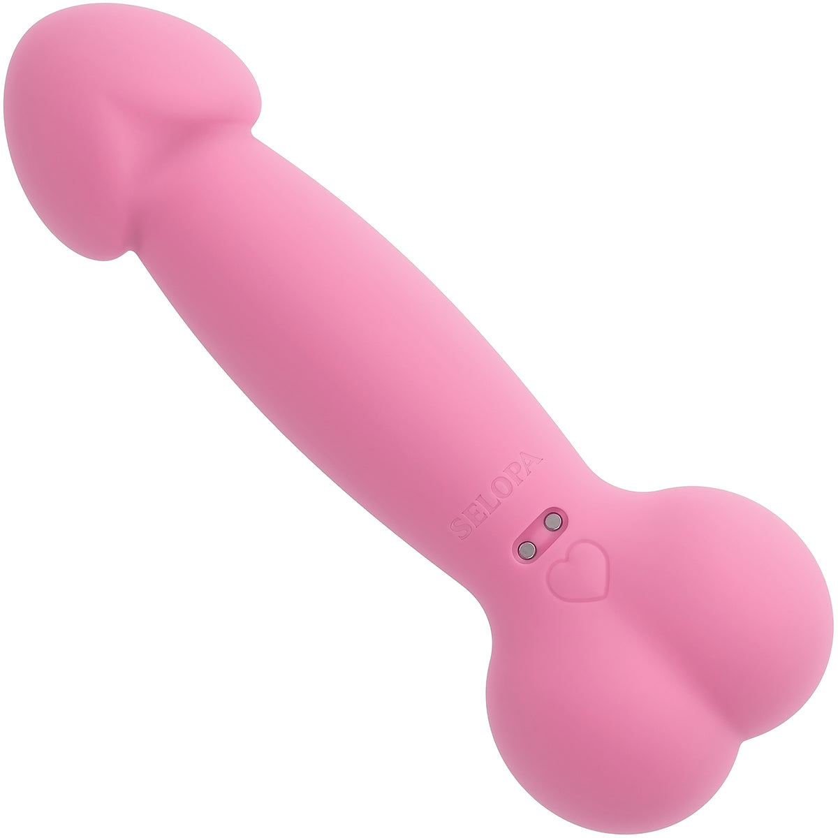 Selopa A Bit Nutty Rechargeable Silicone Vibrator With Balls