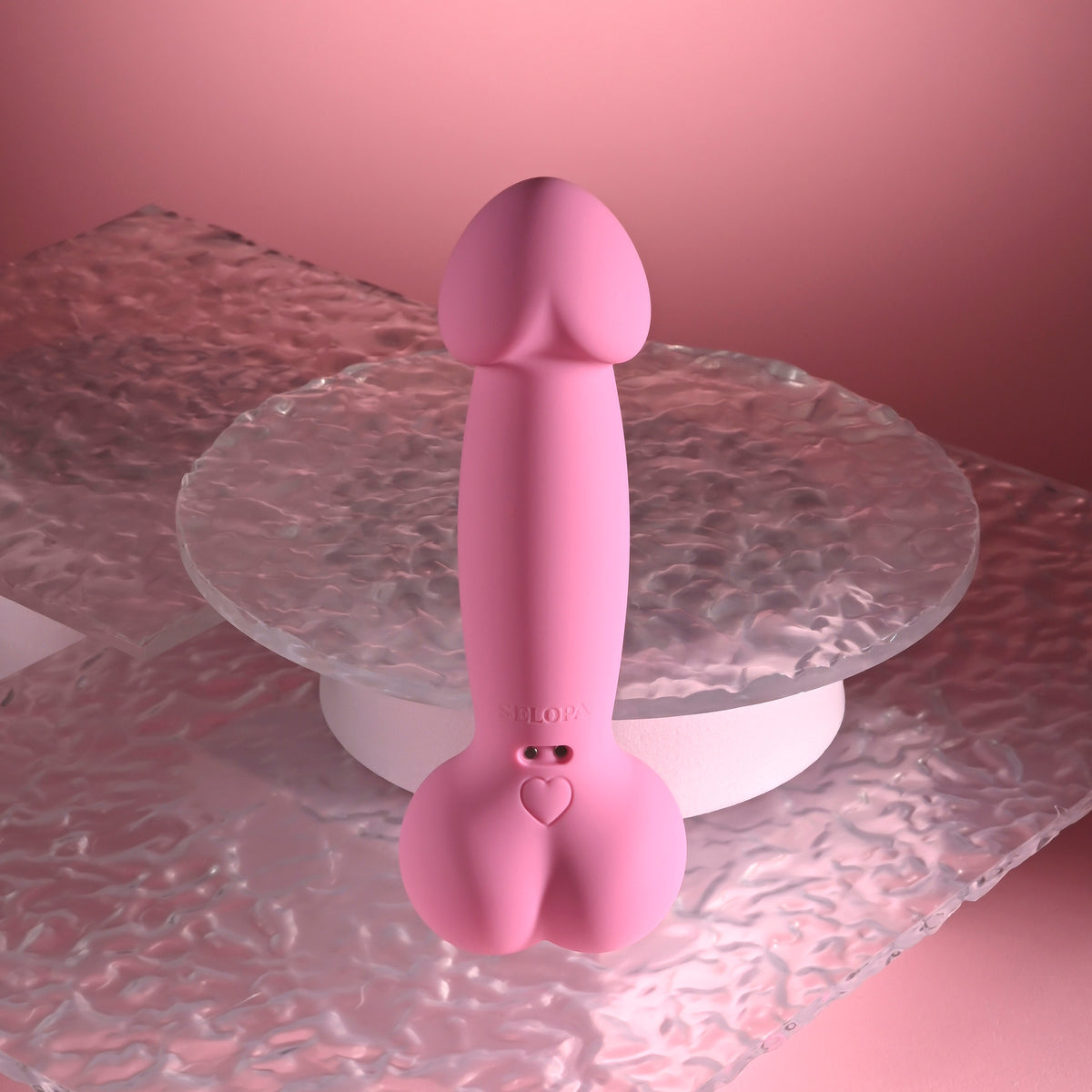 Selopa A Bit Nutty Rechargeable Silicone Vibrator With Balls