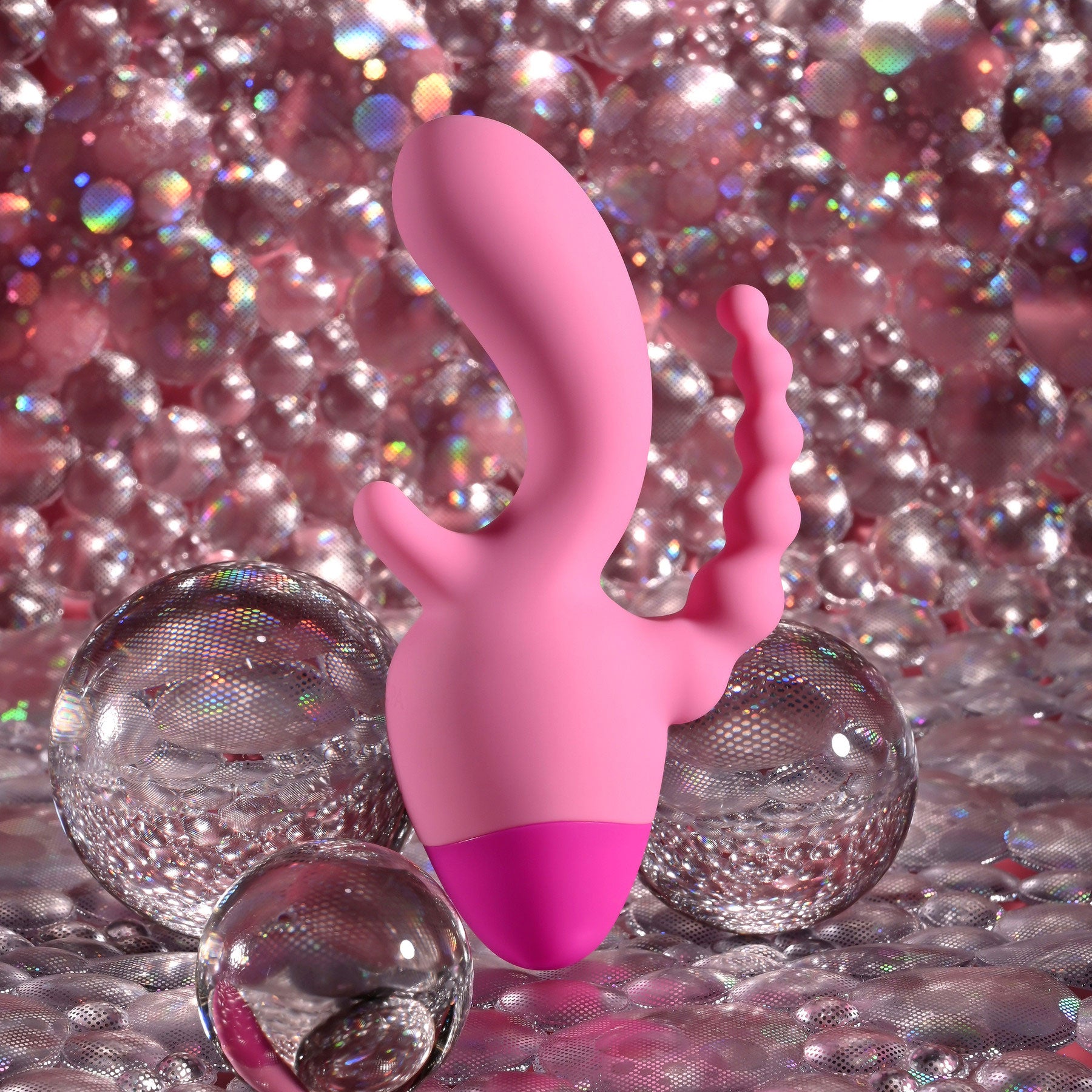 Selopa Game On Triple Stimulation Silicone Vibrator