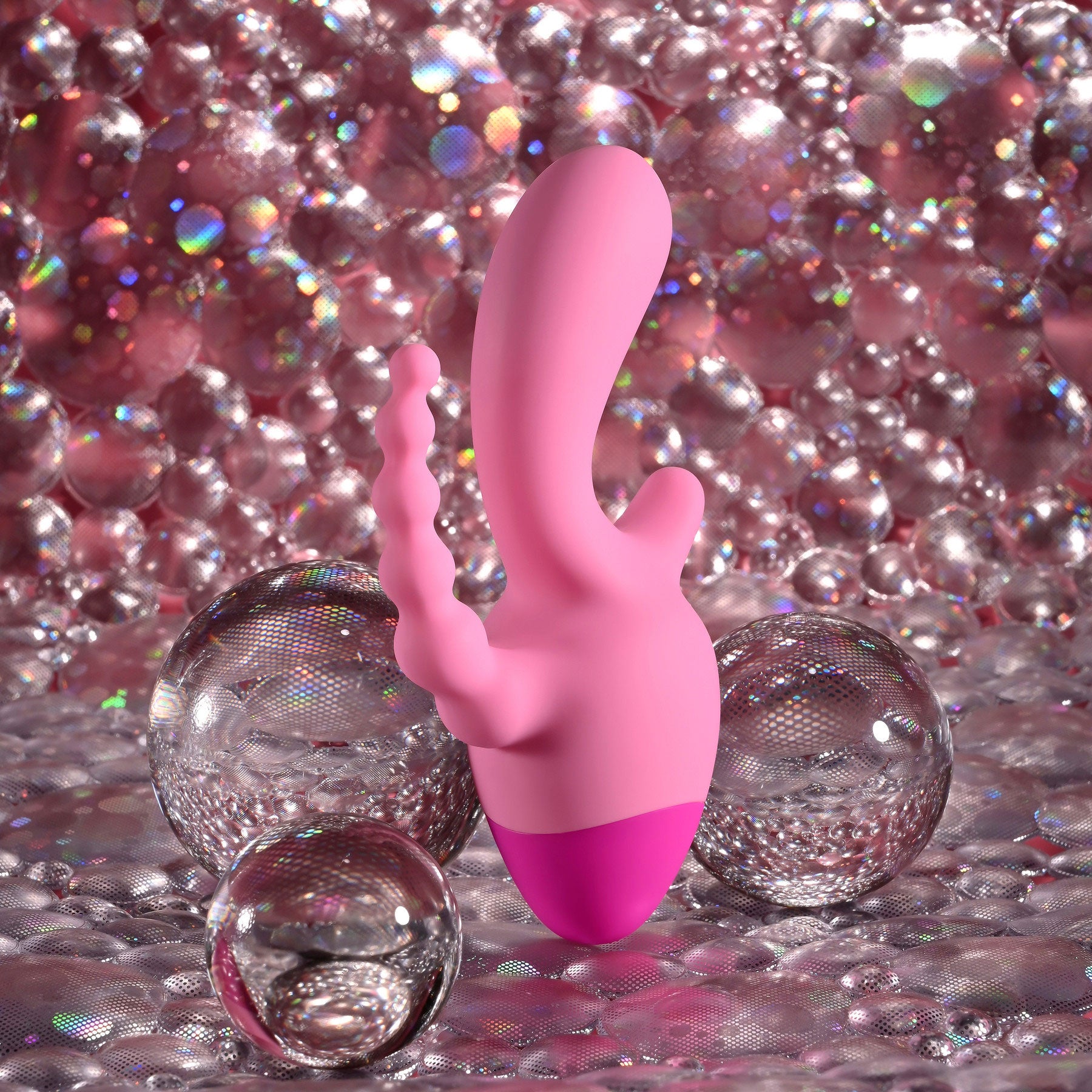 Selopa Game On Triple Stimulation Silicone Vibrator