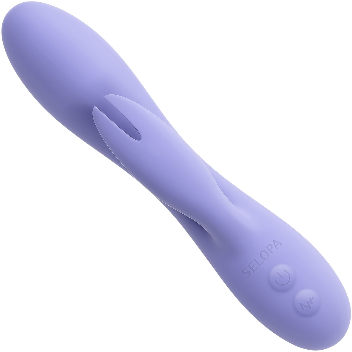 Selopa Purple Craze Rechargeable Silicone Rabbit Vibrator