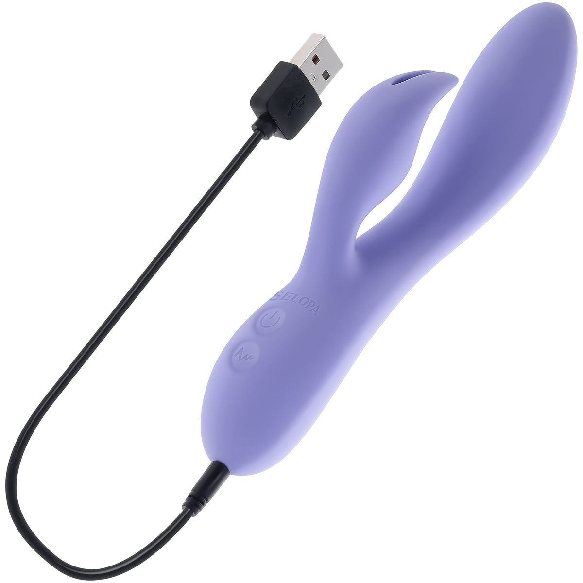 Selopa Purple Craze Rechargeable Silicone Rabbit Vibrator