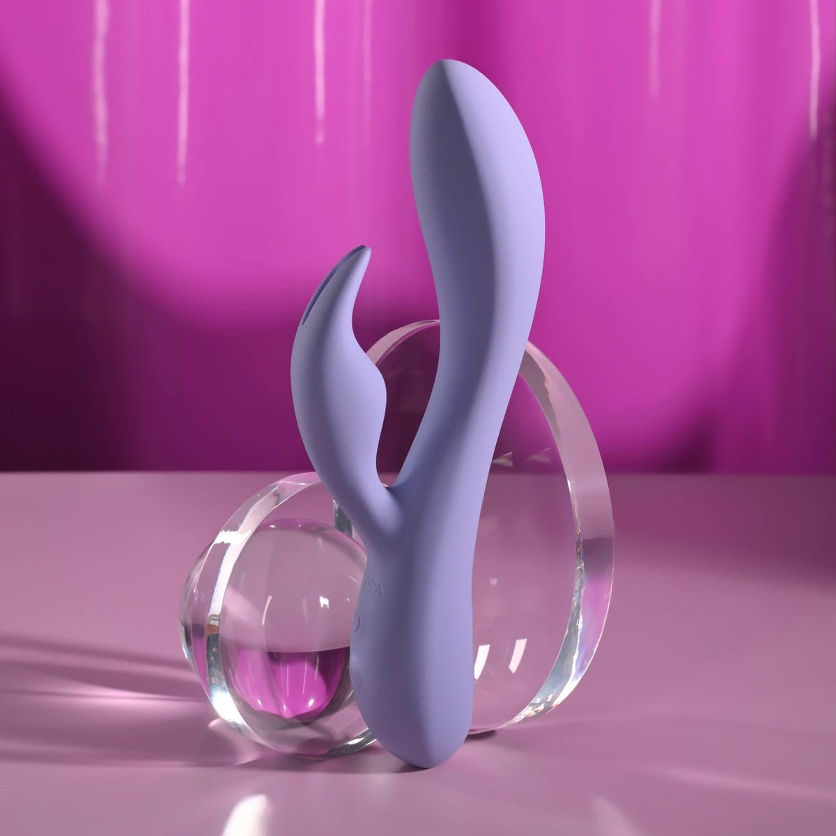 Selopa Purple Craze Rechargeable Silicone Rabbit Vibrator