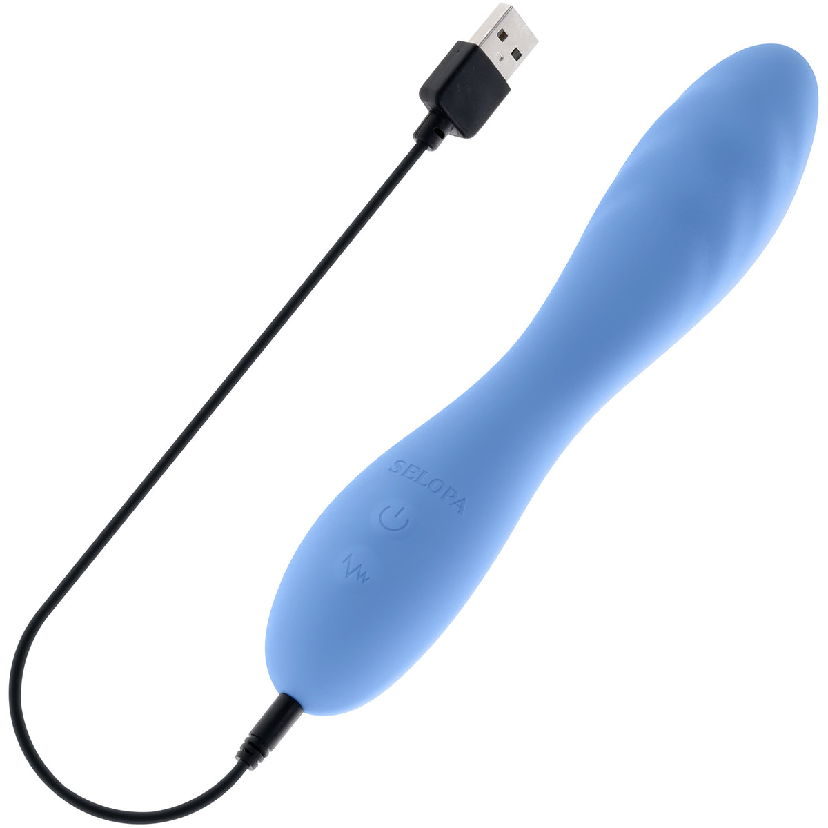 Selopa Hit The Mark Rechargeable Silicone Curved Vibrator