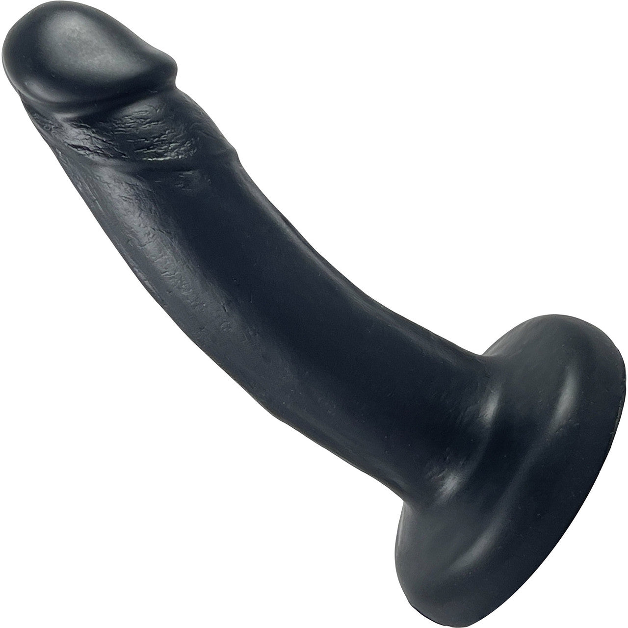 Small Realistic Bent Silicone Dildo By Vixen - Black