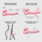 Strap-on-Me Silicone Strapless Strap-On - Product Features Graphic