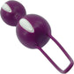 Fun Factory SmartBalls Duo Silicone Kegel Balls - Grape