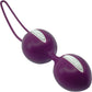 Fun Factory SmartBalls Duo Silicone Kegel Balls - Grape