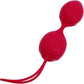 Fun Factory SmartBalls Duo Silicone Kegel Balls - India Red