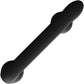 Snail Vibe Silicone Rechargeable Waterproof Dual Stimulation Science Based Vibrator - Black