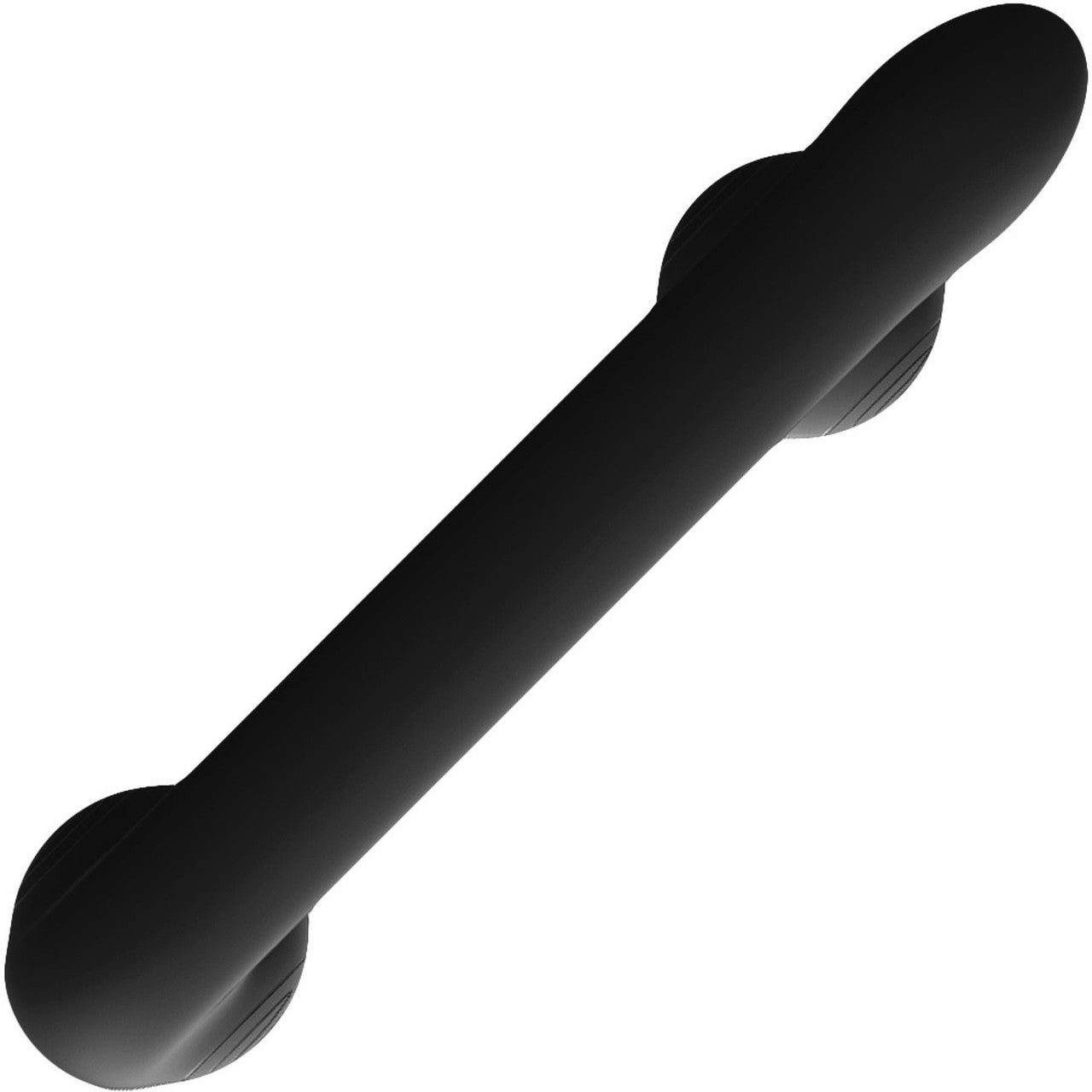 Snail Vibe Silicone Rechargeable Waterproof Dual Stimulation Science Based Vibrator - Black