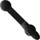 Snail Vibe Silicone Rechargeable Waterproof Dual Stimulation Science Based Vibrator - Black