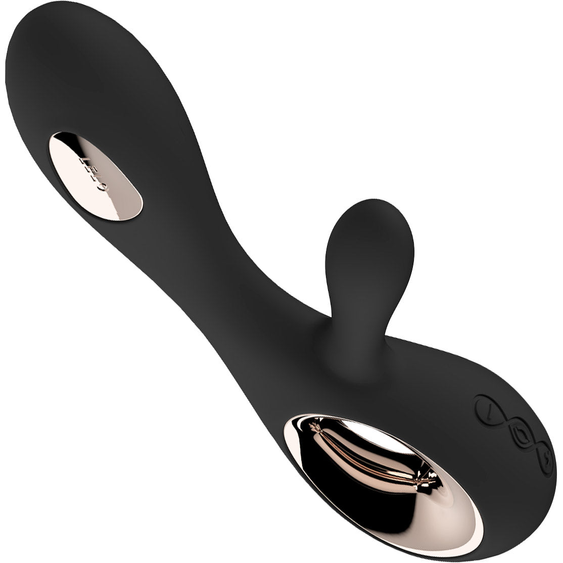 LELO SORAYA Wave™ Rechargeable Silicone Dual Stimulation G-Spot Vibrator - Black