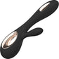 LELO SORAYA Wave™ Rechargeable Silicone Dual Stimulation G-Spot Vibrator - Black