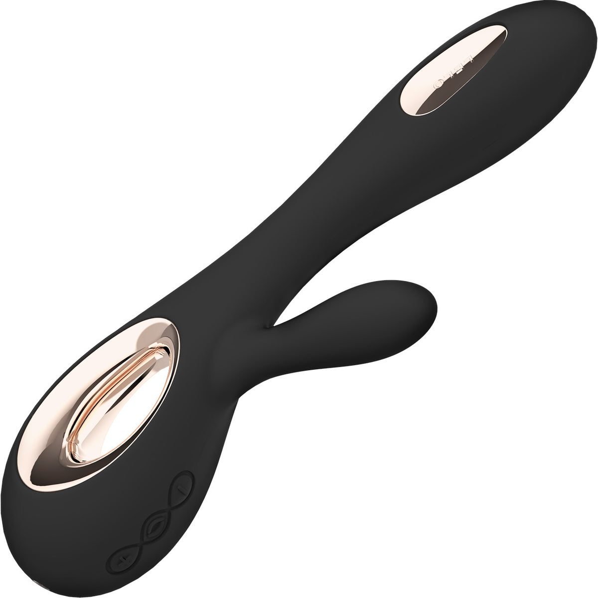 LELO SORAYA Wave™ Rechargeable Silicone Dual Stimulation G-Spot Vibrator - Black