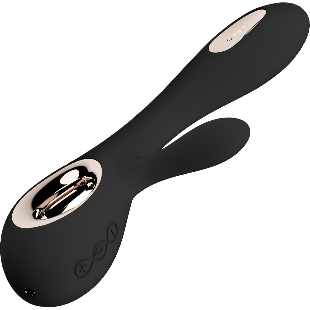 LELO SORAYA Wave™ Rechargeable Silicone Dual Stimulation G-Spot Vibrator - Black