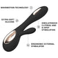 LELO SORAYA Wave™ Rechargeable Silicone Dual Stimulation G-Spot Vibrator - Black