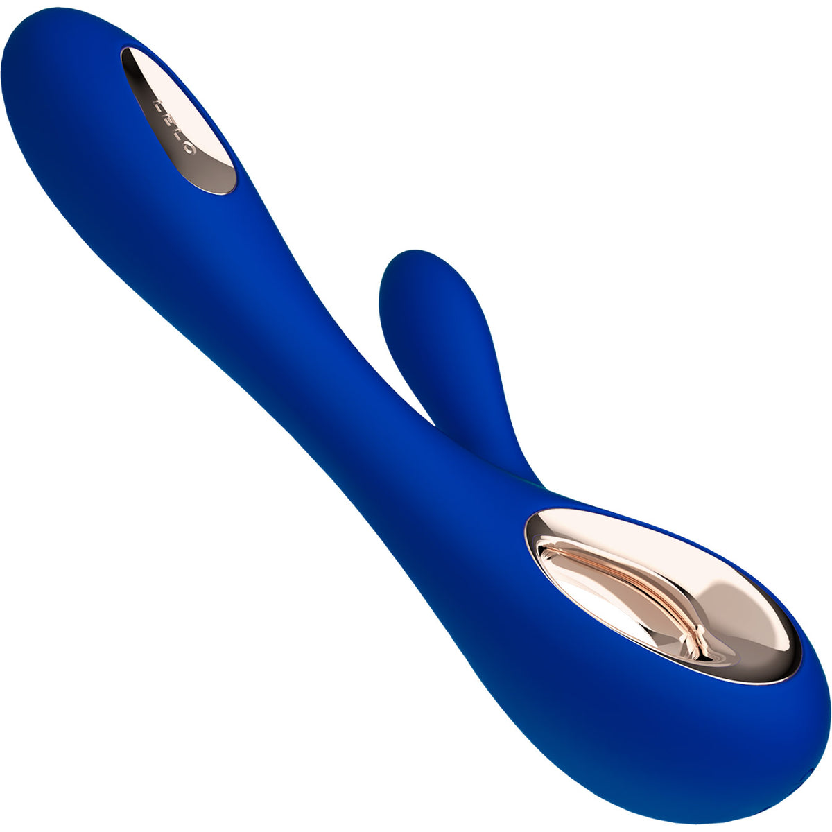 LELO SORAYA Wave™ Rechargeable Silicone Dual Stimulation G-Spot Vibrator - Midnight Blue