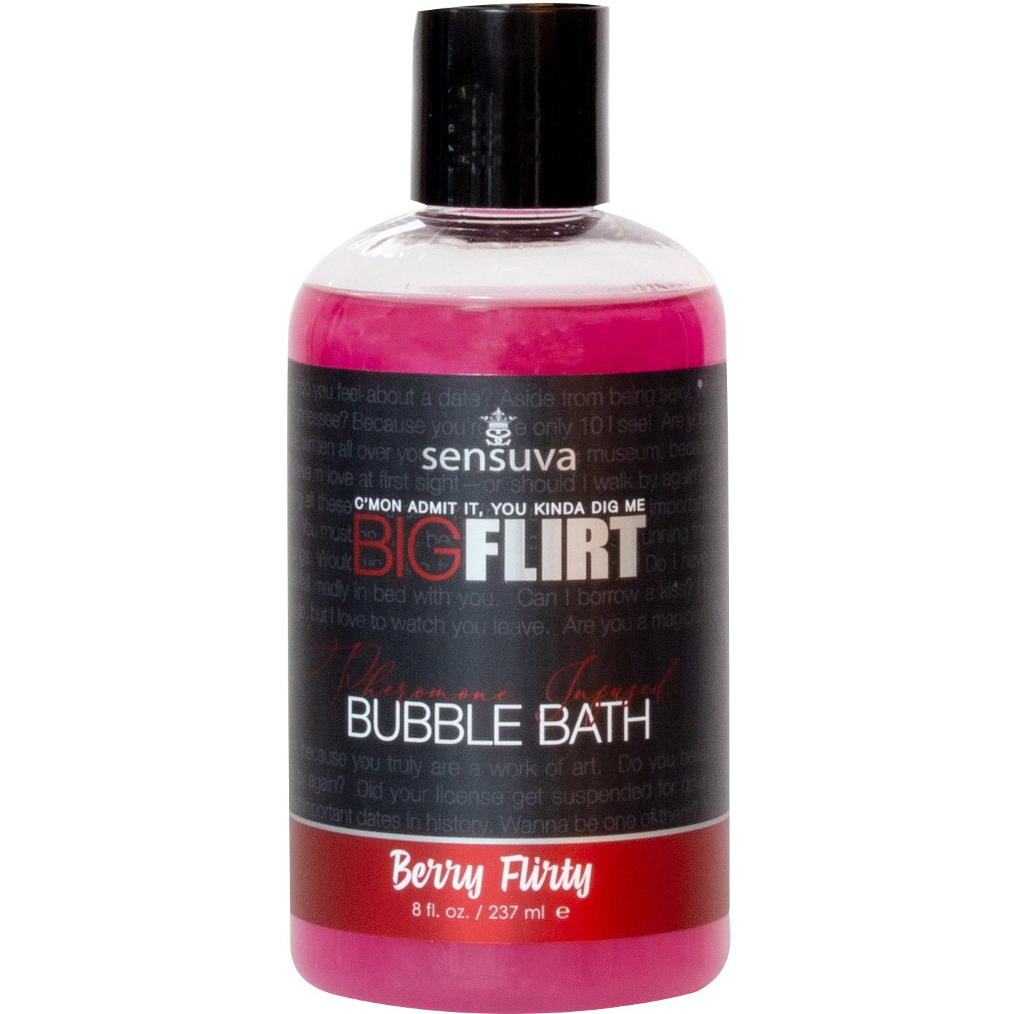 Big Flirt Pheromone Infused Bubble Bath By Sensuva 8 fl oz - Berry Flirty