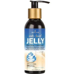 Jelly Natural Water Based Personal Lubricant By Sensuva 4 fl oz