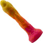 Sparrow Large 8.6" Silicone Vac-U-Lock Dildo By Silc Arts - Amber