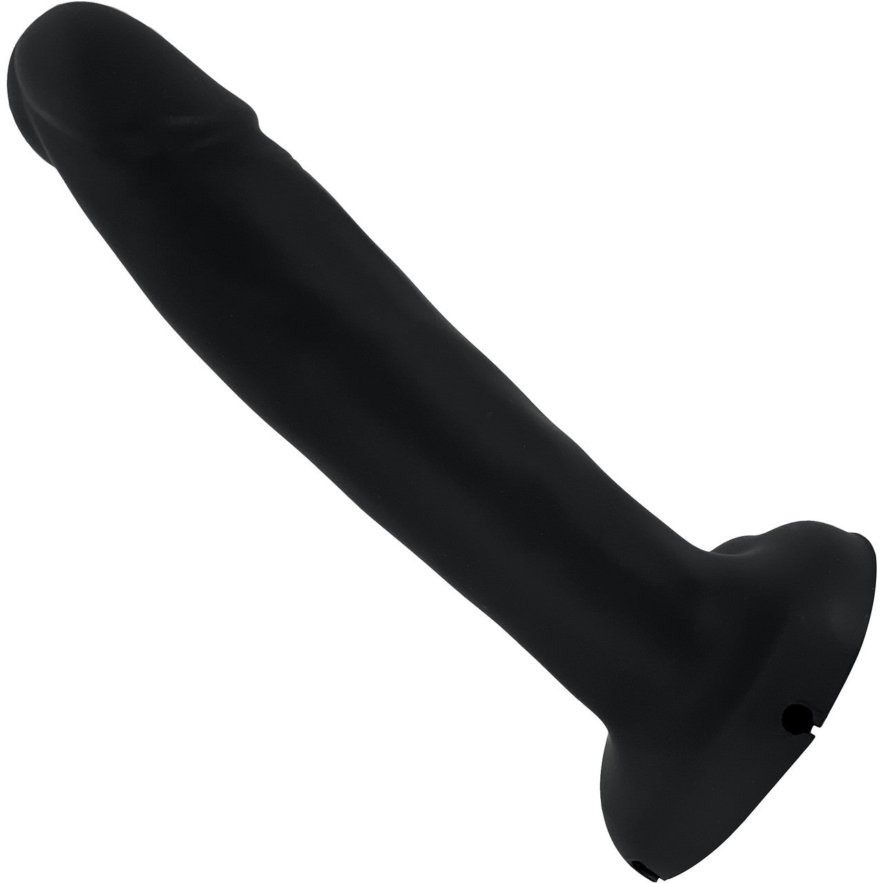 Strap-on-Me Squirting Harness Compatible Realistic Silicone Dildo - X-Large, Black