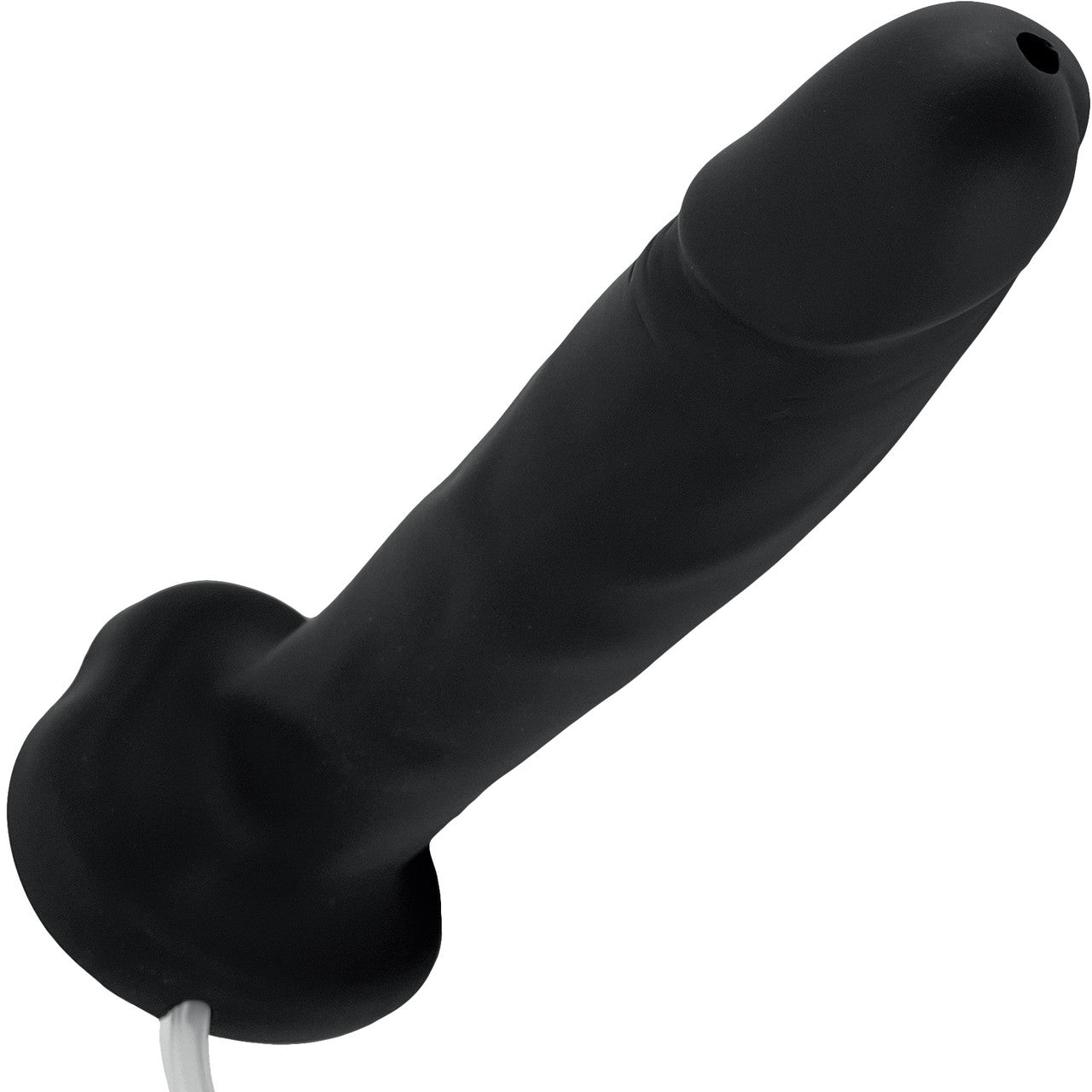 Strap-on-Me Squirting Harness Compatible Realistic Silicone Dildo - X-Large, Black