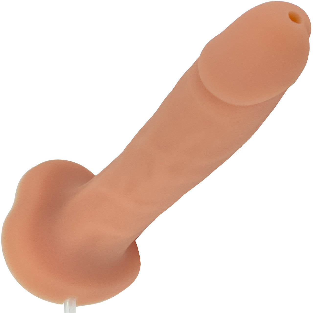 Strap-on-Me Squirting Harness Compatible Realistic Silicone Dildo - Large, Vanilla