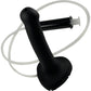 Strap-on-Me Squirting Harness Compatible Silicone Dildo - Small, Black