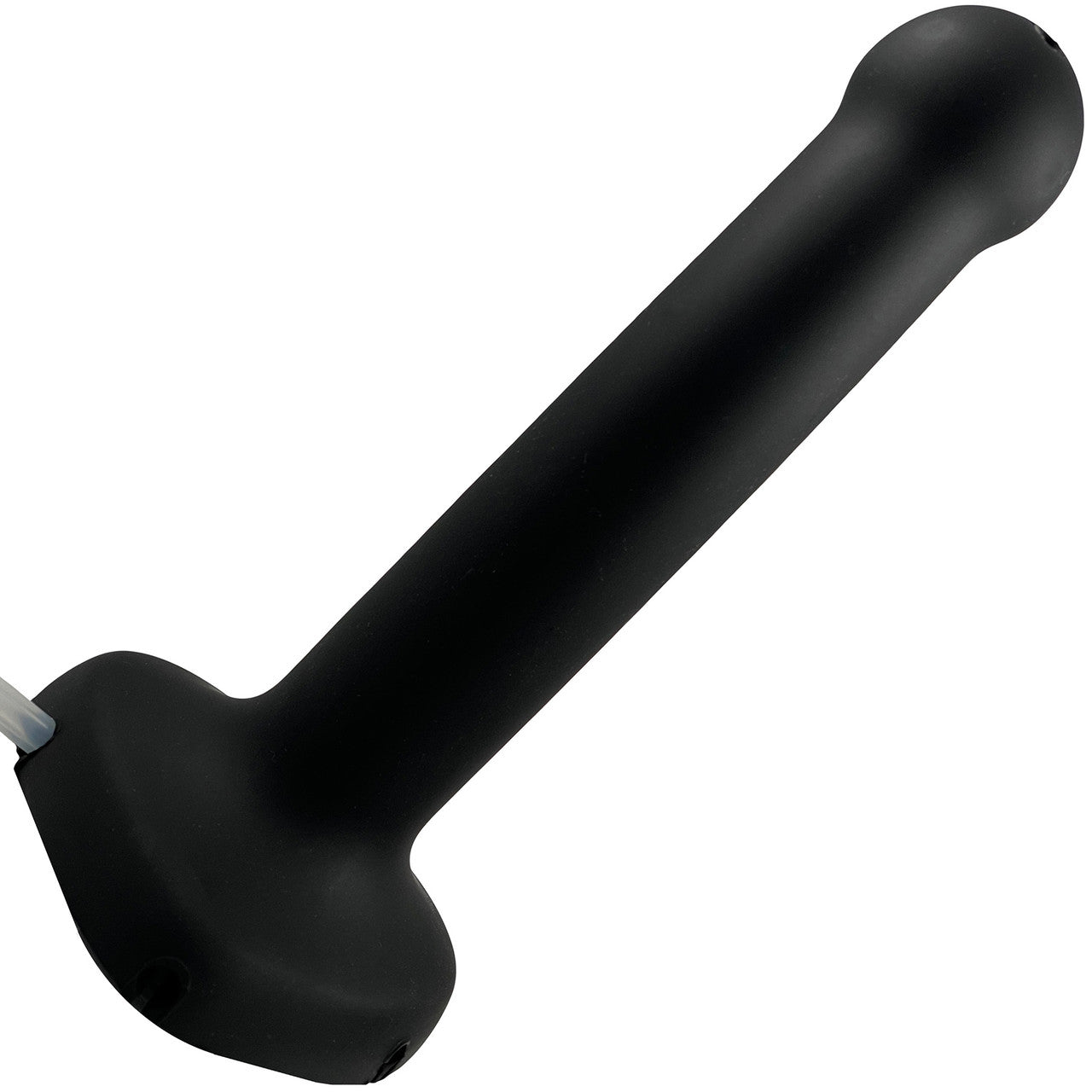 Strap-on-Me Squirting Harness Compatible Silicone Dildo - Small, Black