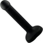 Strap-on-Me Squirting Harness Compatible Silicone Dildo - Small, Black