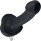 Strap-on-Me Squirting Harness Compatible Silicone Dildo - Small, Black