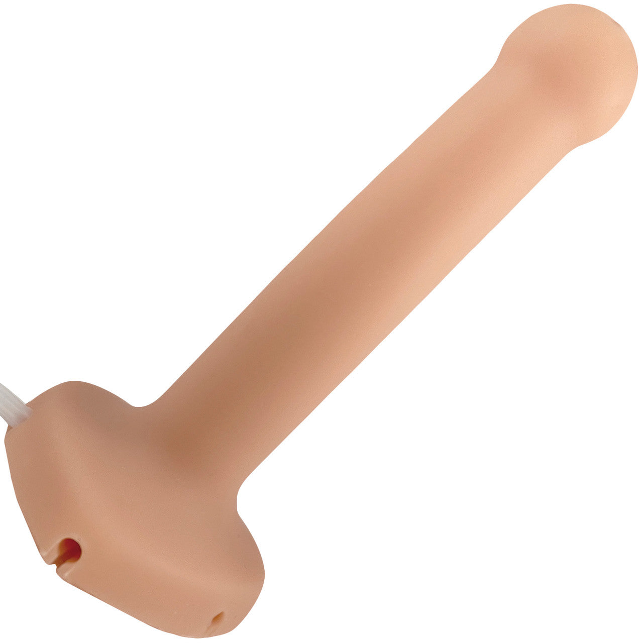 Strap-on-Me Squirting Harness Compatible Silicone Dildo - Small, Vanilla