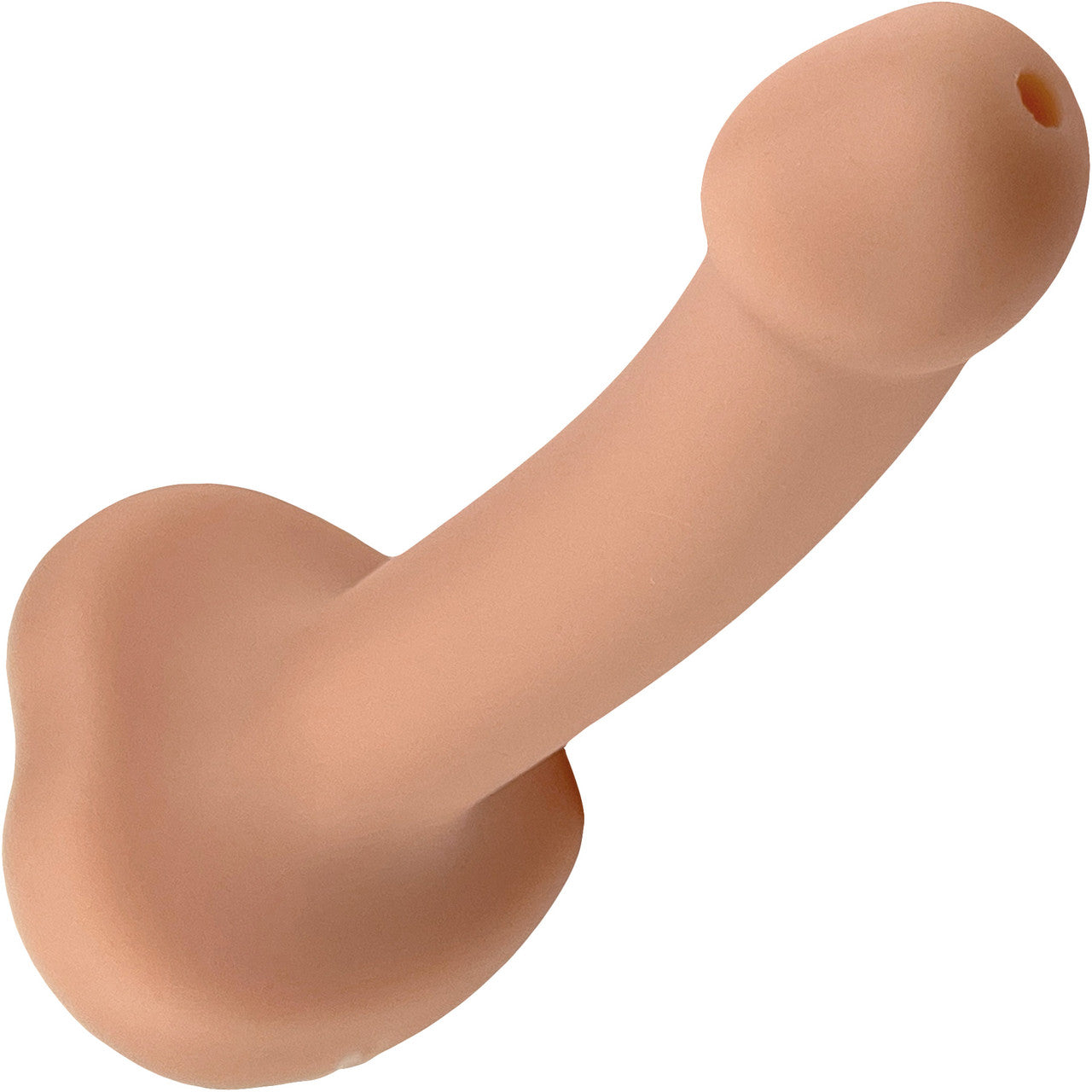 Strap-on-Me Squirting Harness Compatible Silicone Dildo - Small, Vanilla