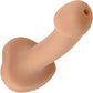 Strap-on-Me Squirting Harness Compatible Silicone Dildo - Small, Vanilla