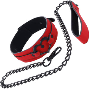 Sex & Mischief Amor Collar & Leash By Sportsheets