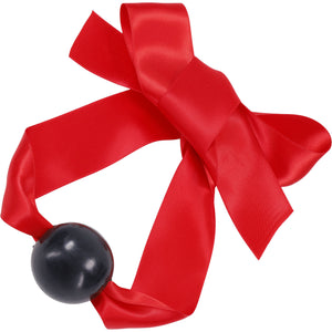 Sex & Mischief Amor Satin Ball Gag By Sportsheets