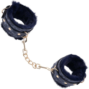 Sex & Mischief Cougar Fur Lined Handcuffs By Sportsheets