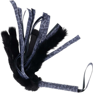 Sex & Mischief Cougar Faux Fur Flogger By Sportsheets