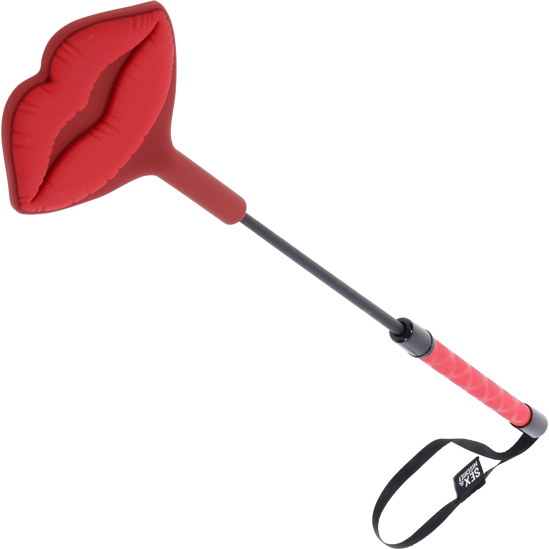 Sex &amp; Mischief Ex's &amp; Oh's Kiss Silicone Crop By Sportsheets