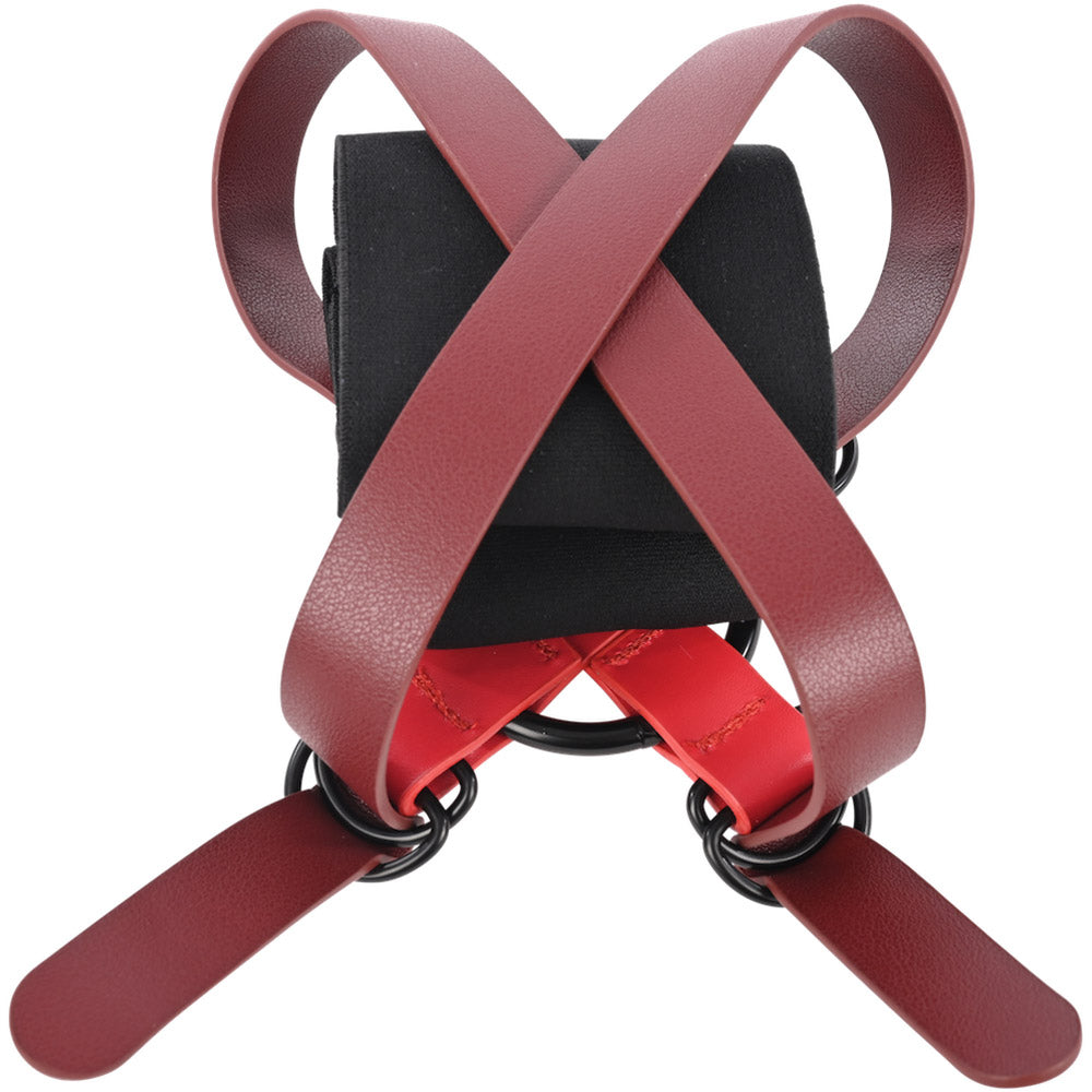 Sex & Mischief Ex's & Oh's Cross Cuffs By Sportsheets