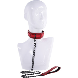 Sex & Mischief Ex's & Oh's Collar And Leash By Sportsheets