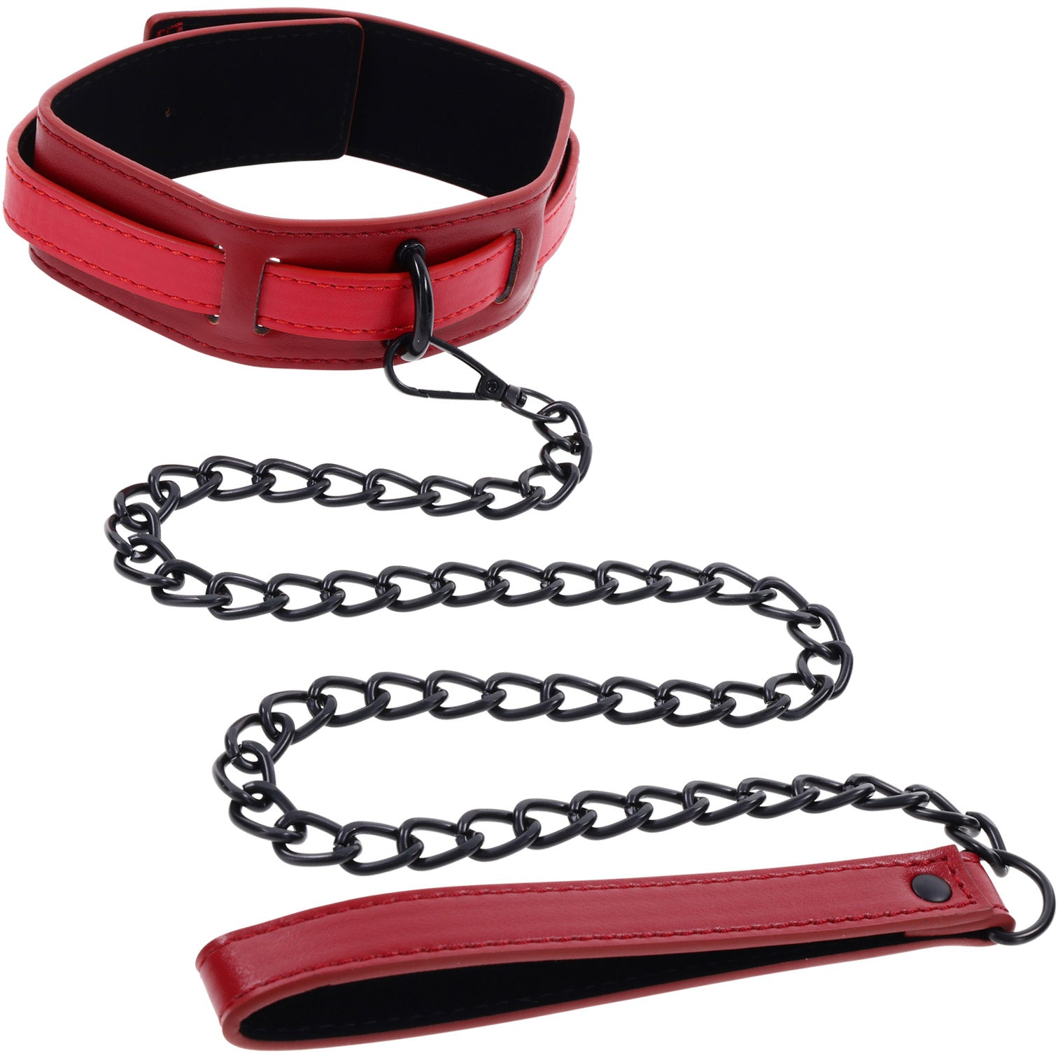 Sex & Mischief Ex's & Oh's Collar And Leash By Sportsheets