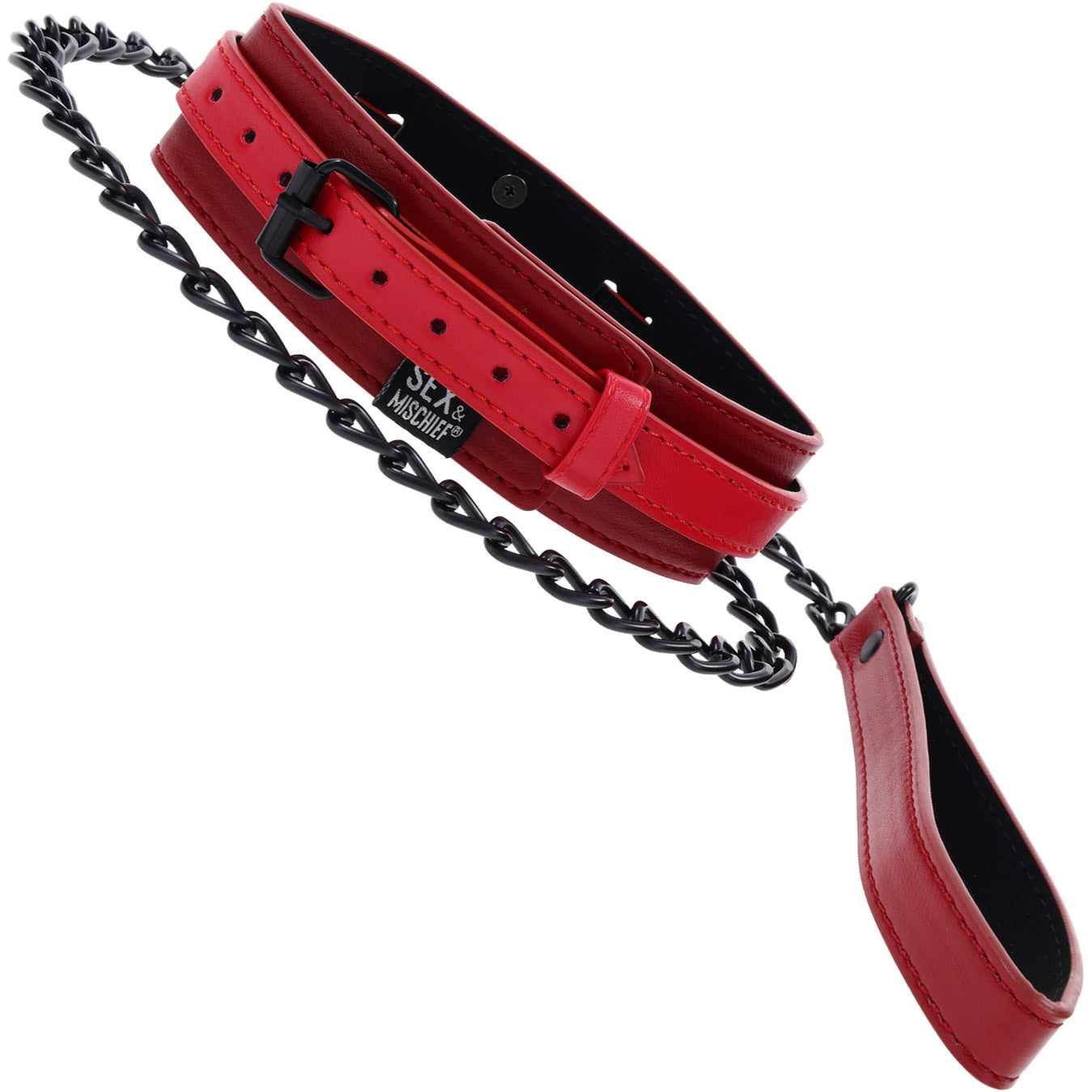 Sex & Mischief Ex's & Oh's Collar And Leash By Sportsheets