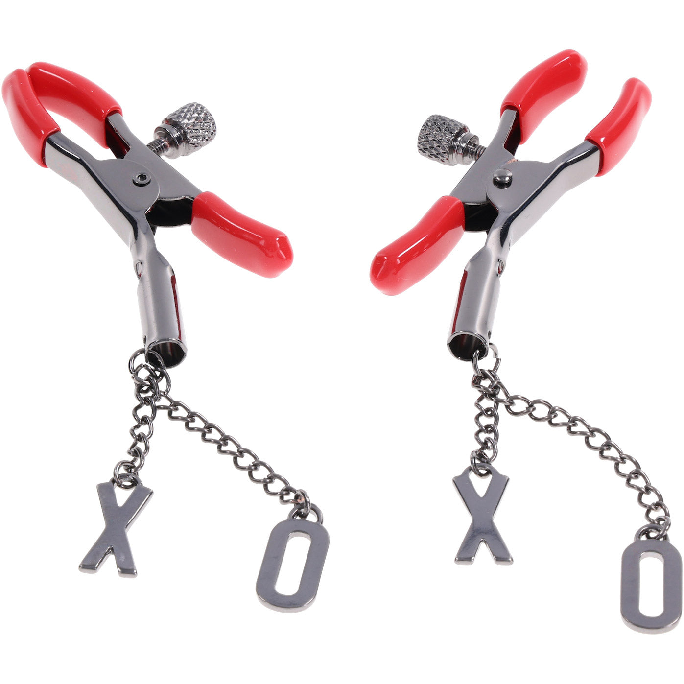 Sex & Mischief Ex's & Oh's Nipple Clamps By Sportsheets